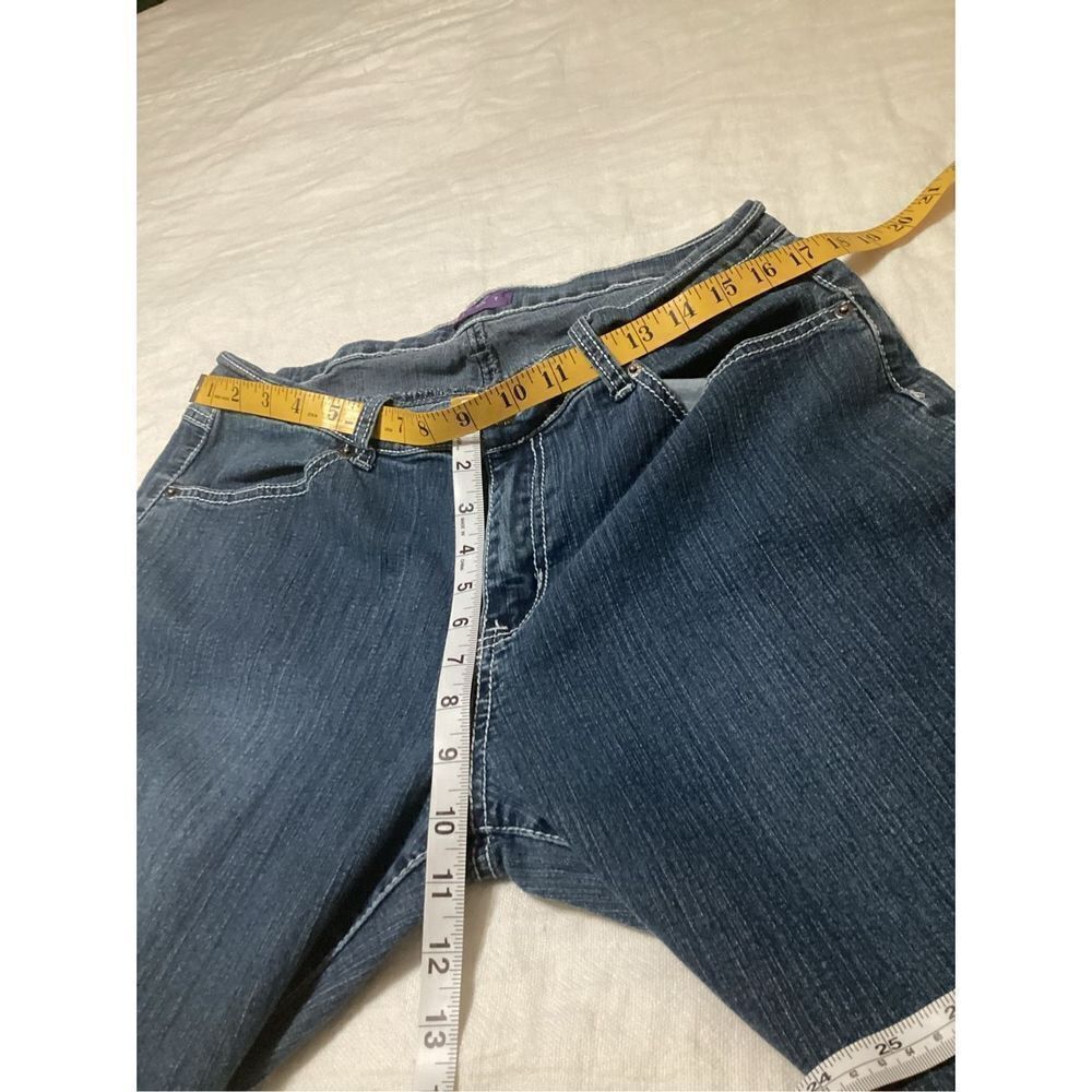 U-51 Women’s Jeans Dark Wash Straight Leg 14 View 3